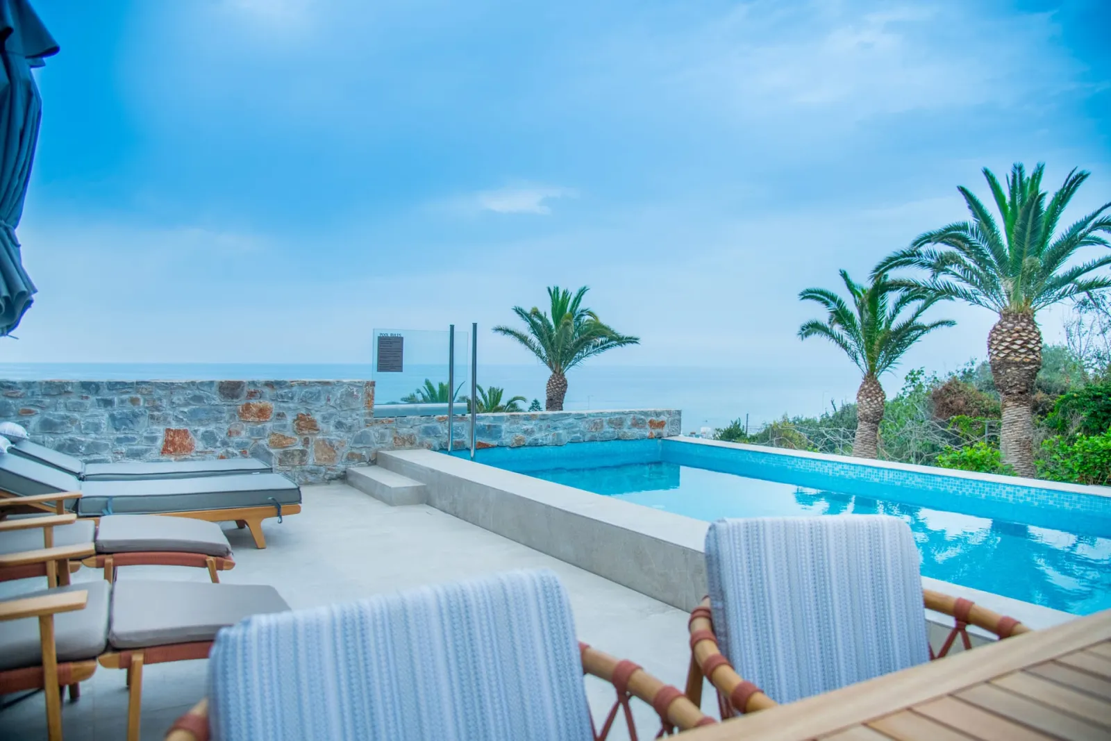 KING MINOS RETREAT Resort & Spa, Kutulufari, Grčka — Sanctuary Suite Sea View Private Pool