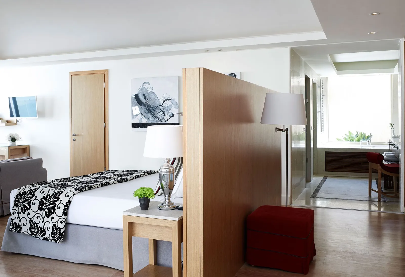 Knossos Beach Bungalows Suites Resort & Spa, Gurnes, Grčka — 2 Bedroom Spa Suite Sea View with Private Heated pool and 2 Beach Cabanas