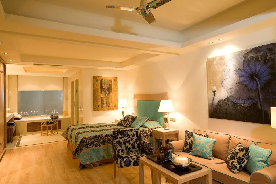 Knossos Beach Bungalows Suites Resort & Spa, Gurnes, Grčka — 2 Bedroom Suite Resort View with 2 Beach Cabanas