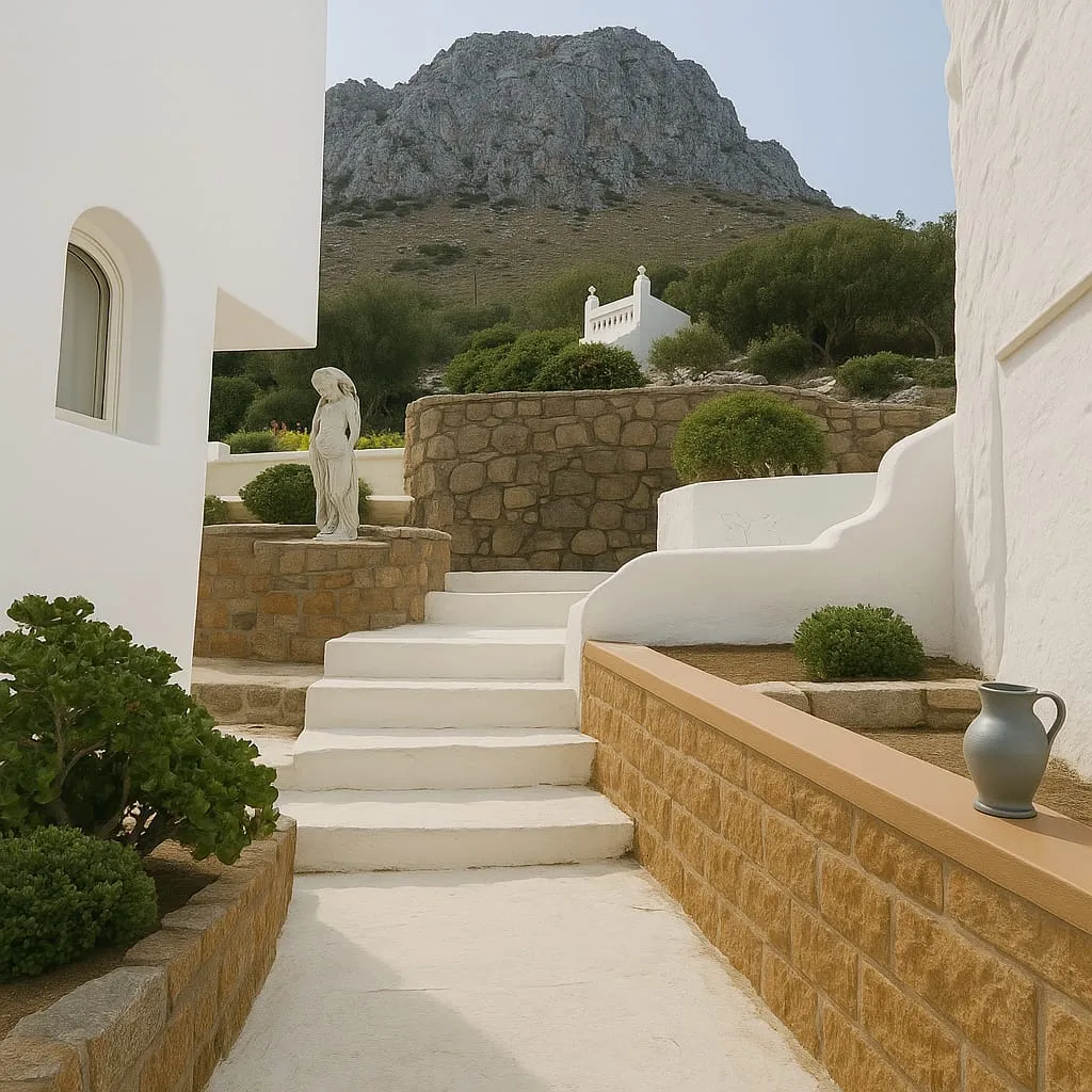 Korifi Suites Collection, Kutulufari, Grčka — Studio  Mountain View