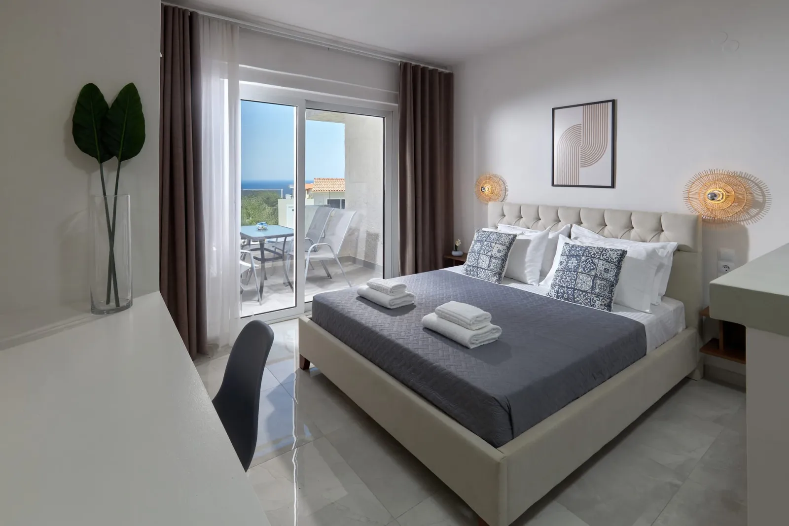 Mila Malia Suites, Malia, Grčka — Deluxe Quadruple Suite Sea View
