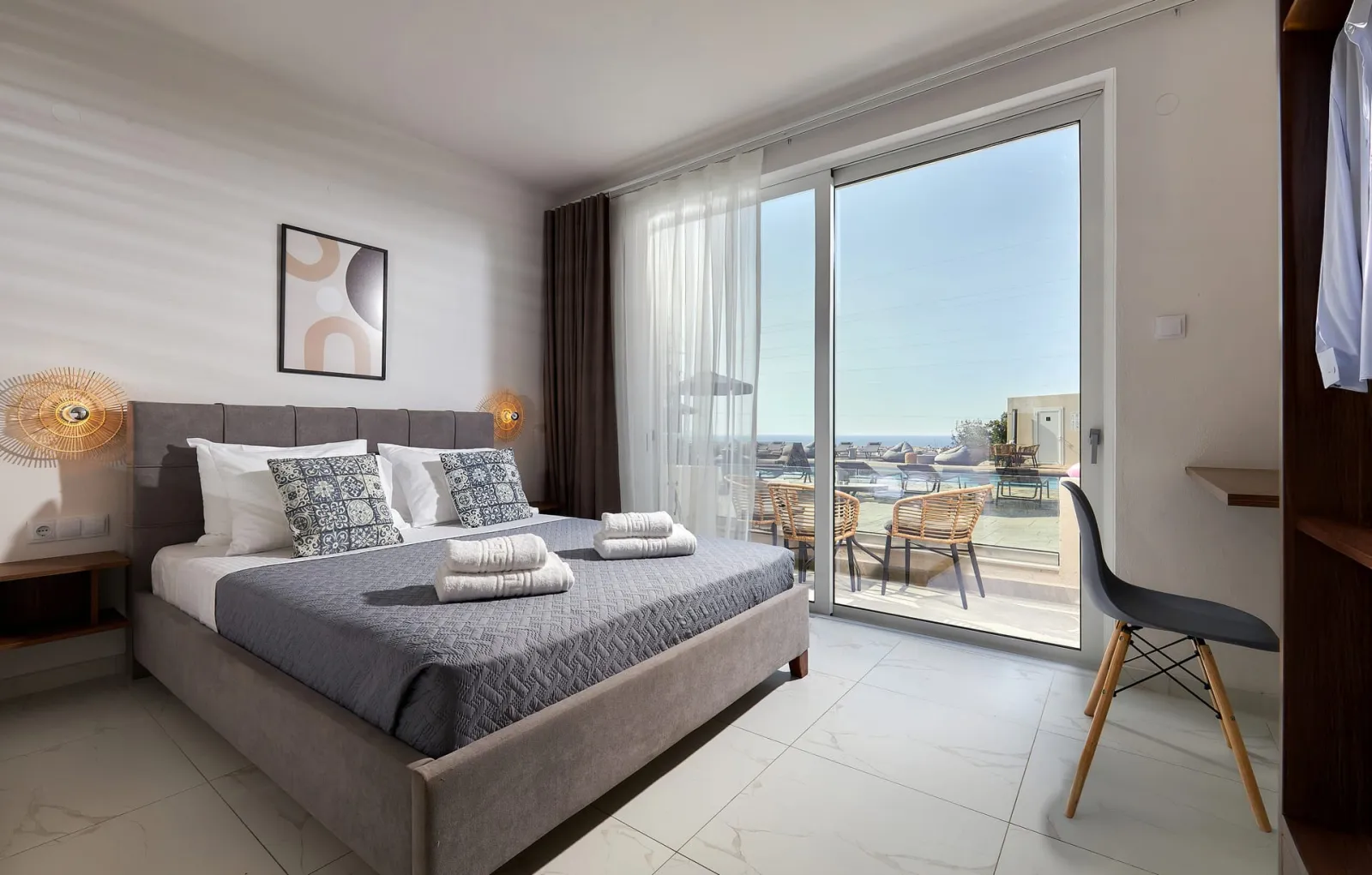 Mila Malia Suites, Malia, Grčka — Standard Quadruple Suite Pool View