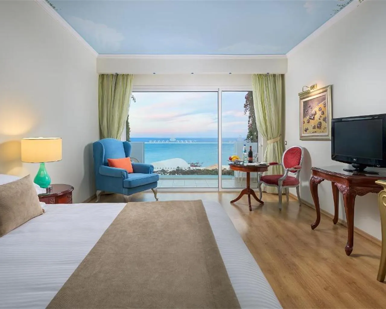 Atrium Prestige Thalasso Spa Resort & Villas, Rodos, Grčka — Room Single Deluxe Sea View