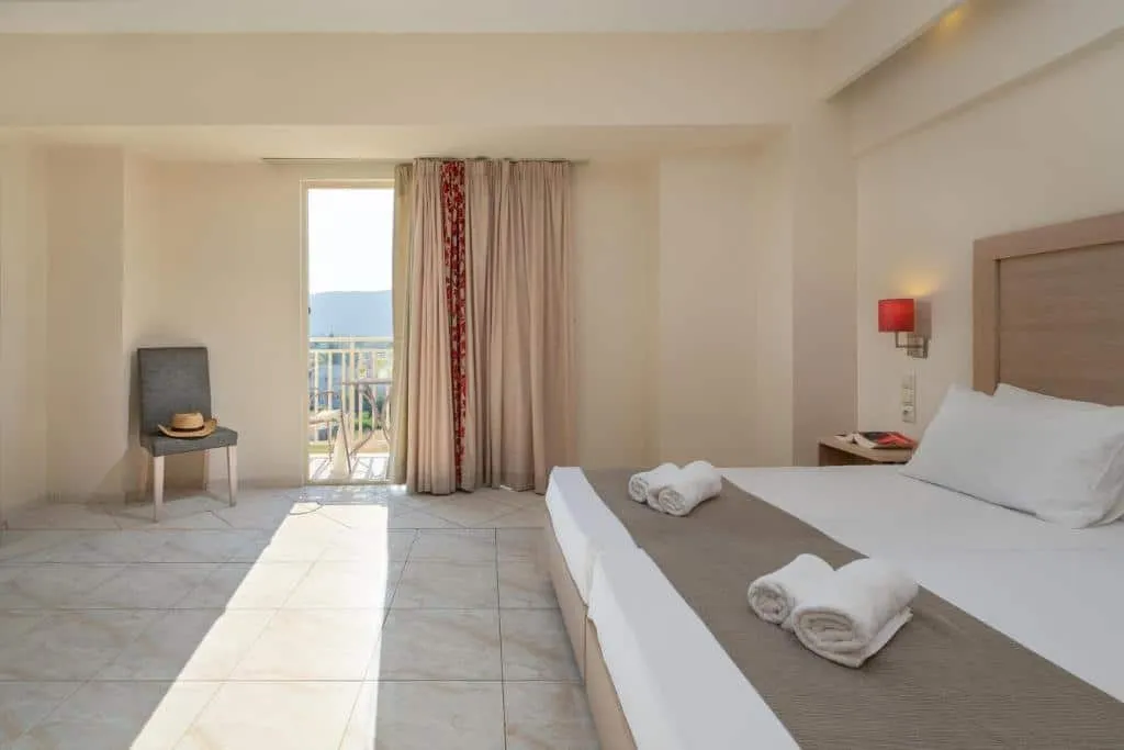 Marilena Hotel CHC, Grčka — Quadruple Room with Garden View
