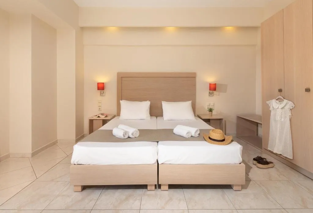 Marilena Hotel CHC, Grčka — Single Room with Garden View