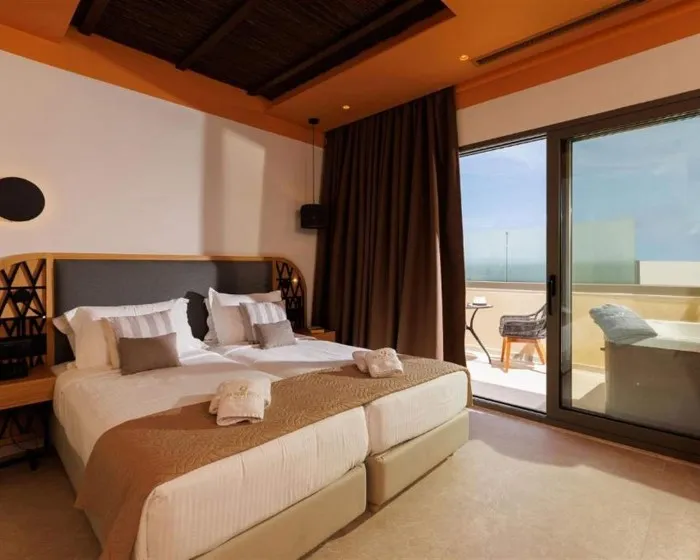 Palmera Beach Hotel Resort & Spa Adults Only, Hersonisos, Grčka — Double Room Superior with Jacuzzi