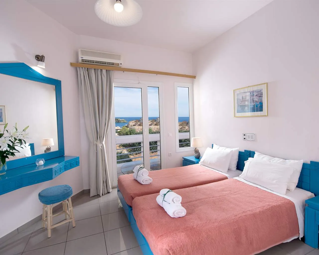 Scala Boutique Hotel & Suites Adults Only (16+), Ligaria, Grčka — Apartment Land View