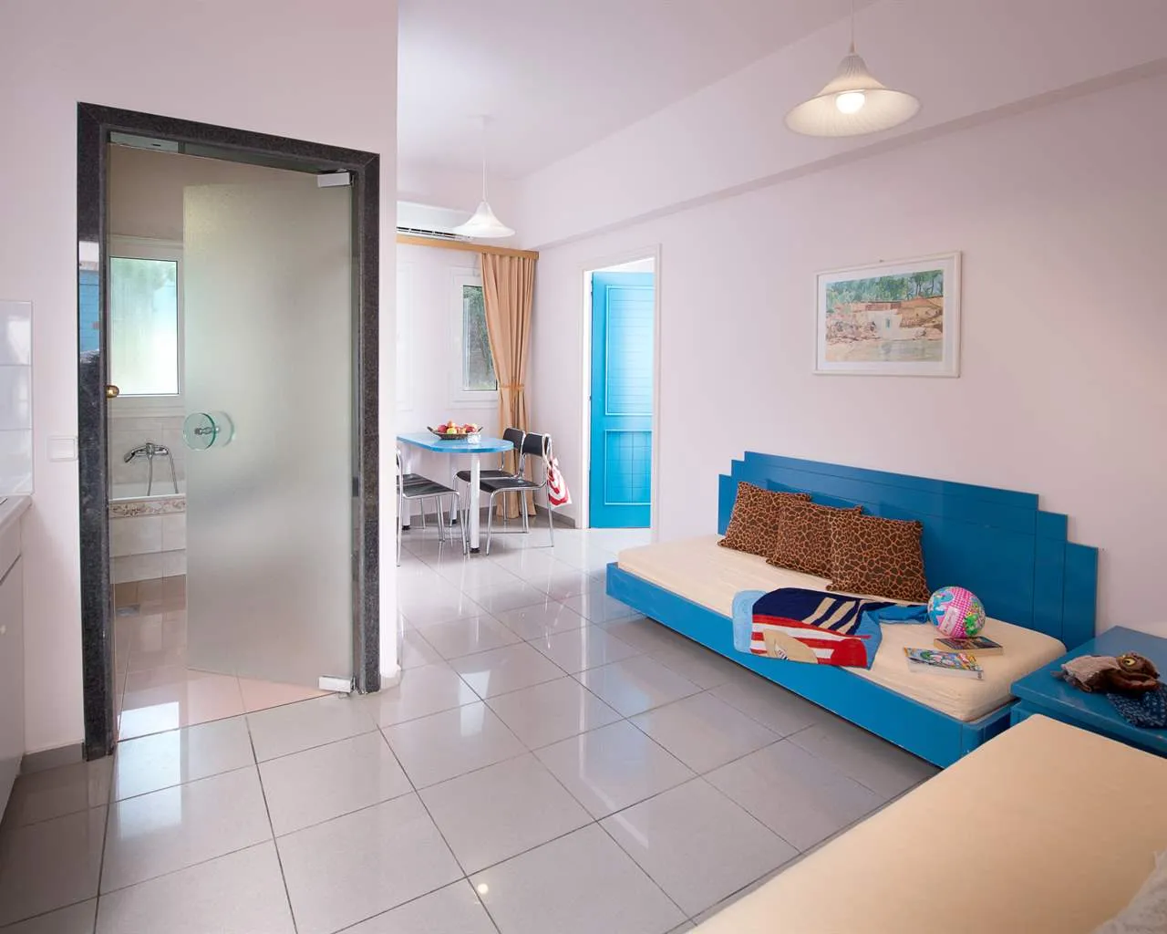 Scala Boutique Hotel & Suites Adults Only (16+), Ligaria, Grčka — Apartment Quadruple Land View