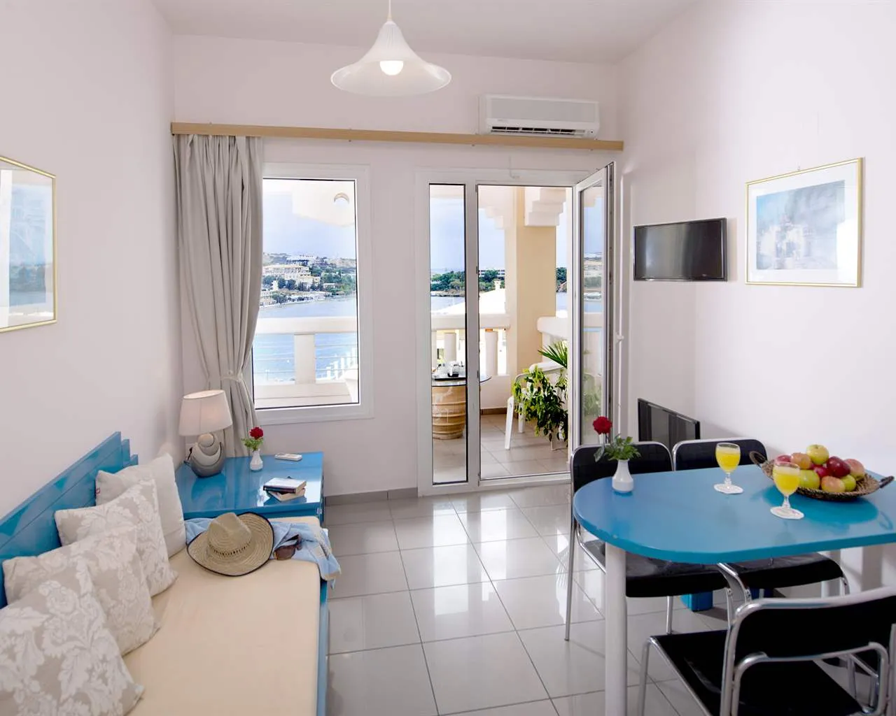 Scala Boutique Hotel & Suites Adults Only (16+), Ligaria, Grčka — Apartment Quadruple Side Sea View