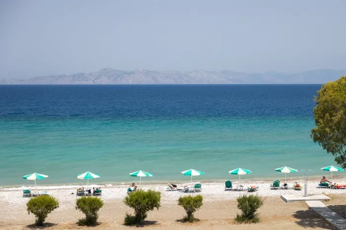 Pylea Beach Hotel, Rodos, Grčka — plaža