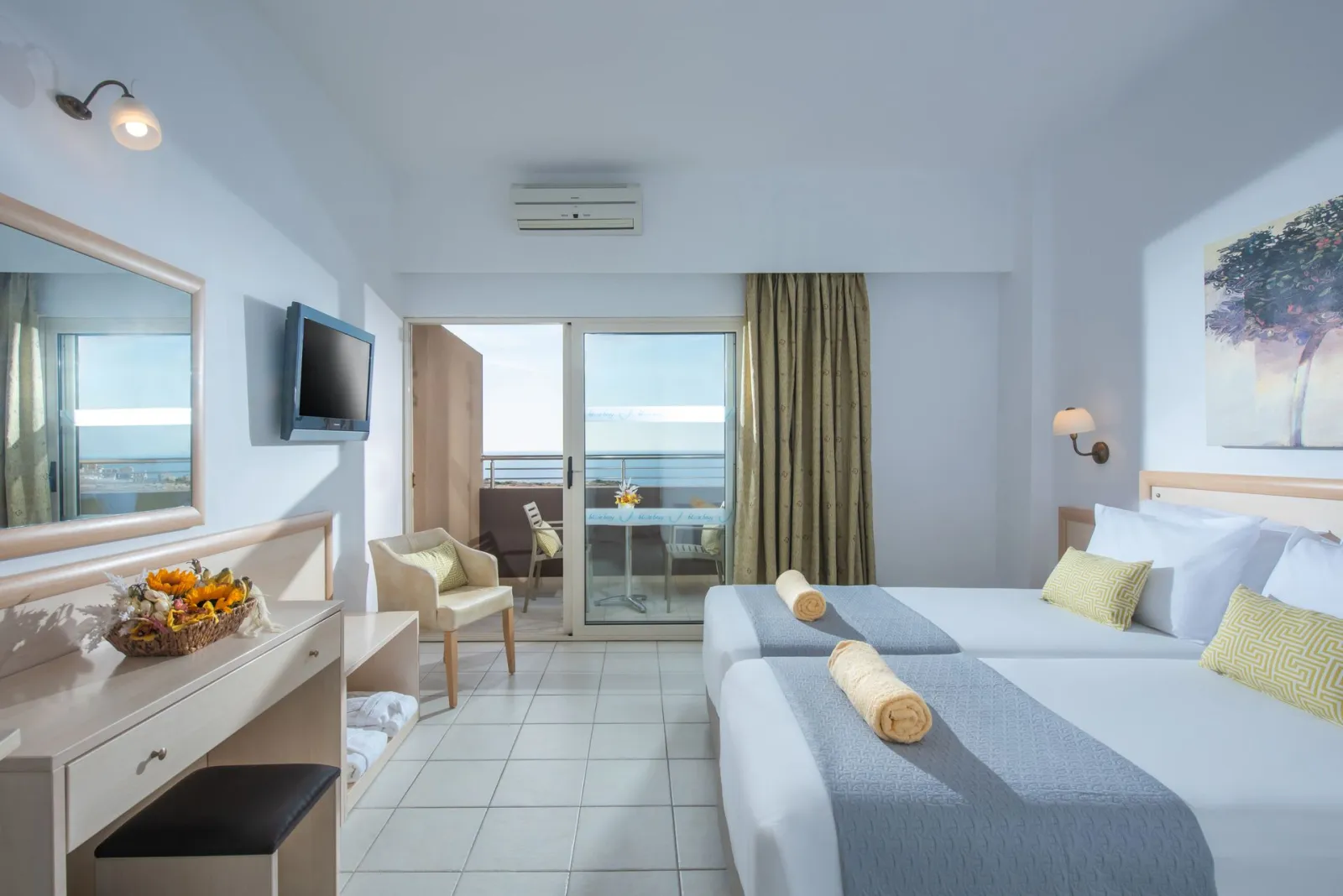 Blue Bay Resort Hotel, Ligaria, Grčka — Double Room Sea View