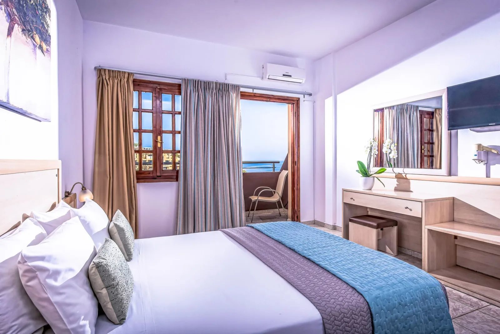 Blue Bay Resort Hotel, Ligaria, Grčka — Family Room Sea View 2-bedrooms [Annex]