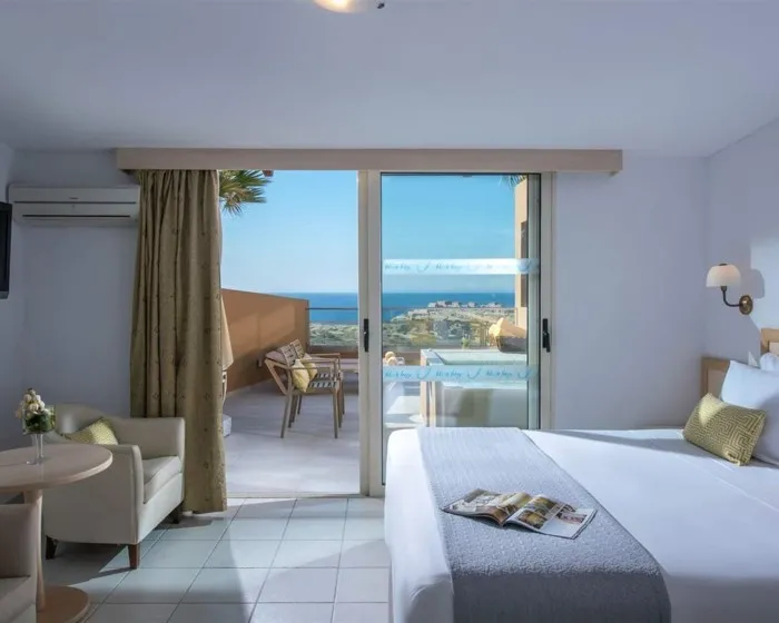 Blue Bay Resort Hotel, Ligaria, Grčka — Family Suite Main Building Outdoor Jacuzzi/Renovated Sea View