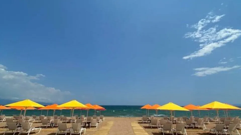 Buka Sandy Beach, Grčka — fotografija 507