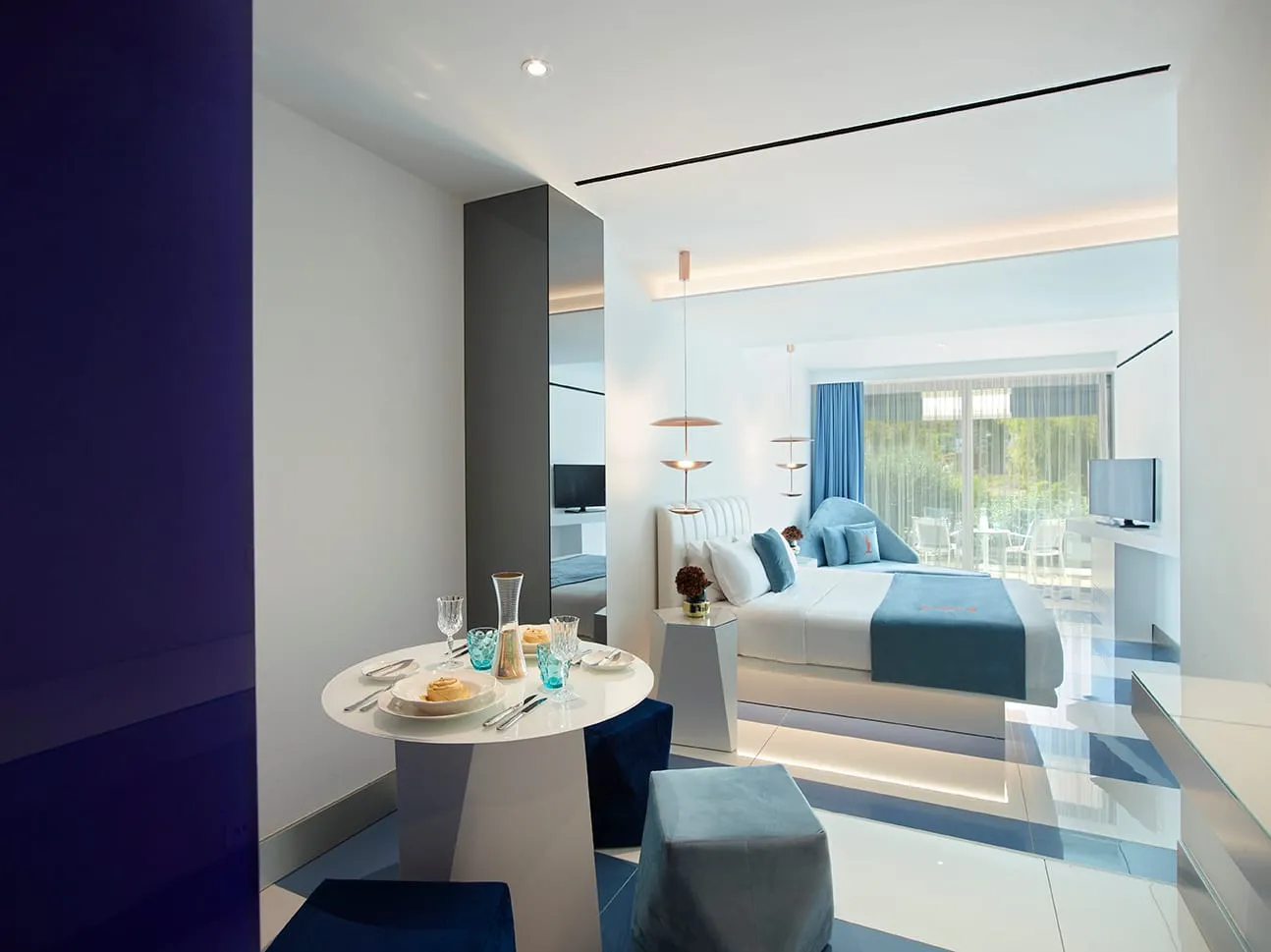 I Resort Beach Hotel & Spa, Iraklion, Grčka — Copper Junior Suite Land View