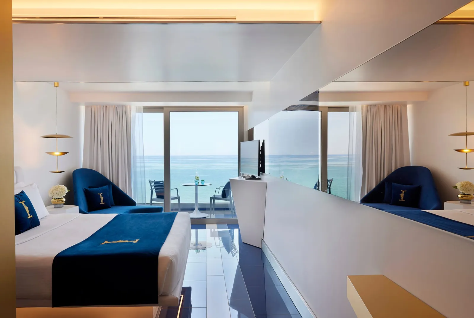 I Resort Beach Hotel & Spa, Iraklion, Grčka — Gold Double Room Sea View