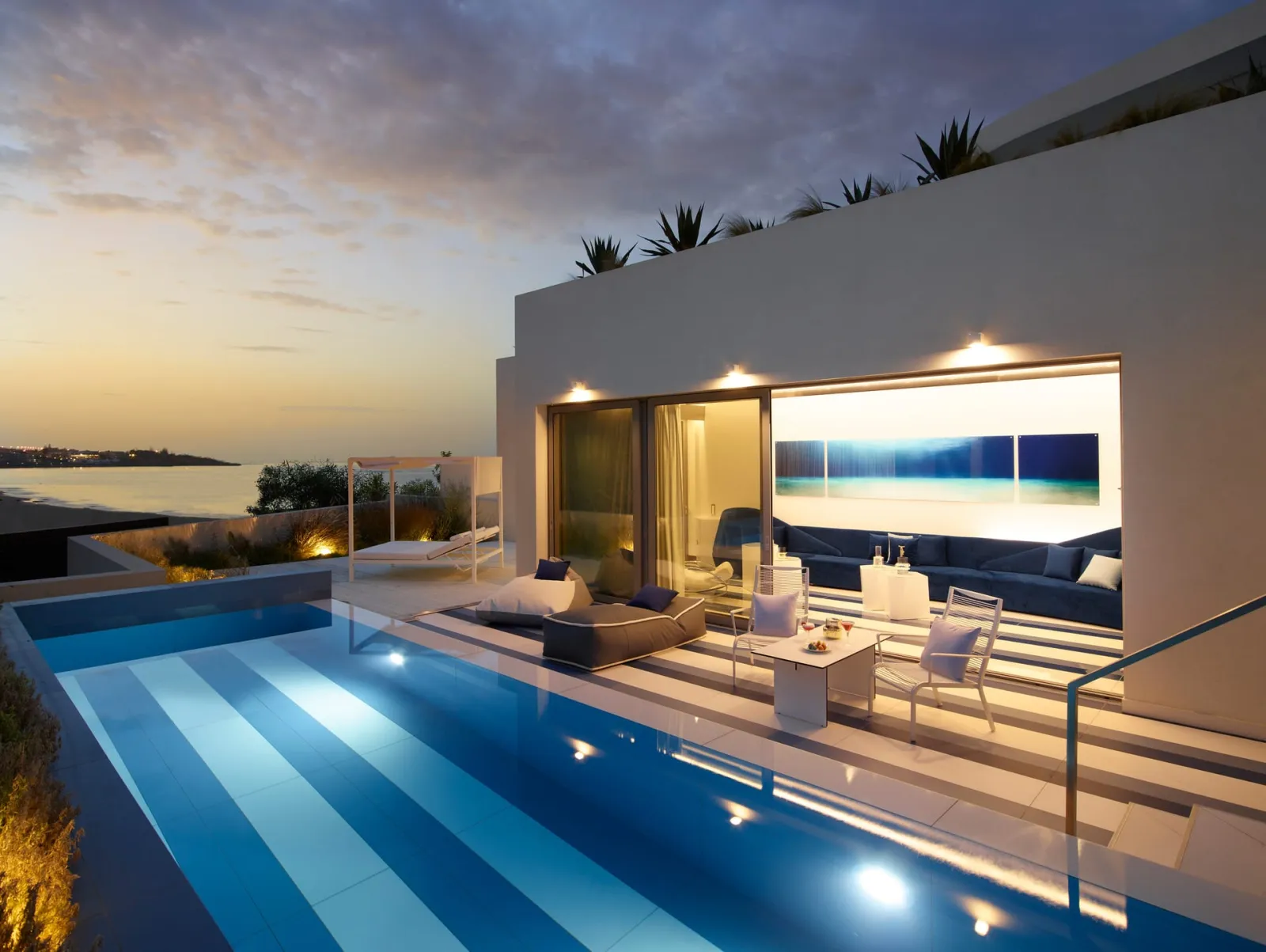 I Resort Beach Hotel & Spa, Iraklion, Grčka — Gold Star Suite with Private Pool