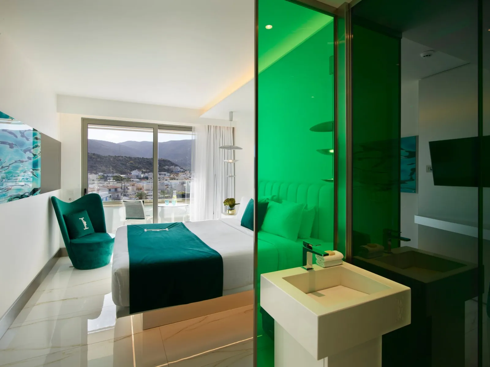 I Resort Beach Hotel & Spa, Iraklion, Grčka — Silver Double Side Sea View