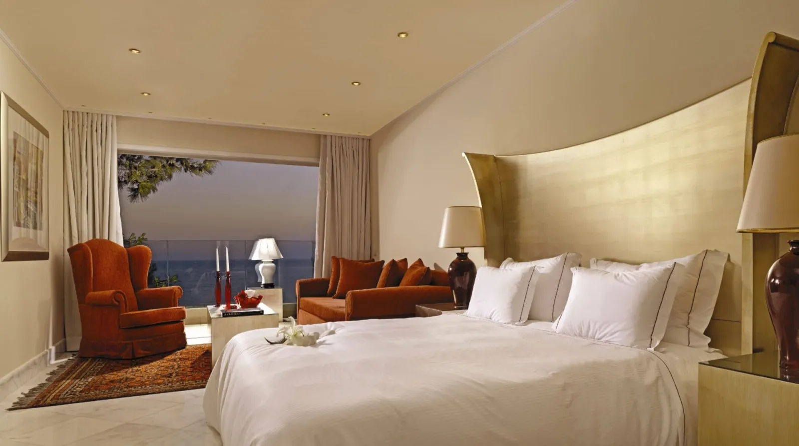 Out Of The Blue Resort & Spa, Iraklion, Grčka — Exclusive Seafront Junior Suite