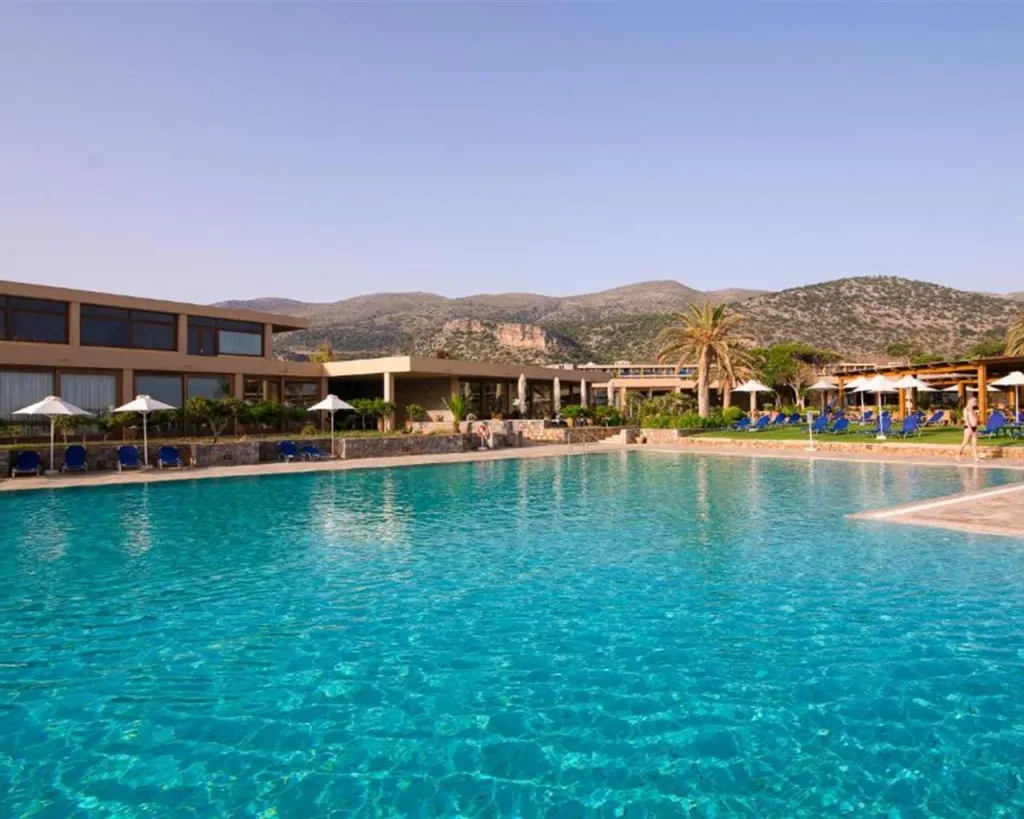 Kernos Beach Hotel & Bungalows, Malia, Grčka — plaža