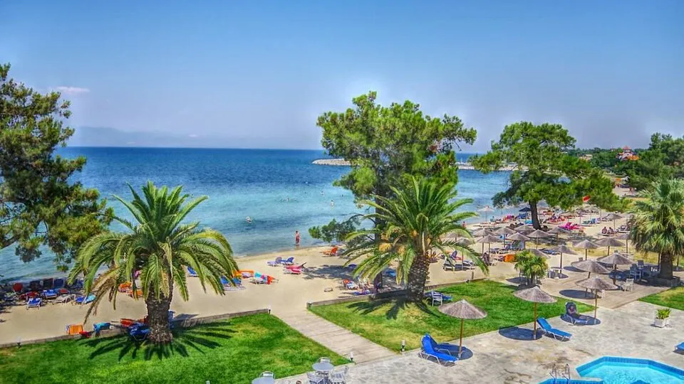 Rachoni Bay, Skala Rahoni, Grčka — fotografija 4