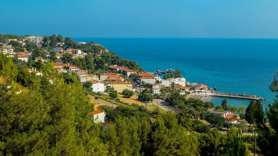 Loutra Beach, Lutra – Agia Paraskevi, Grčka — fotografija 3