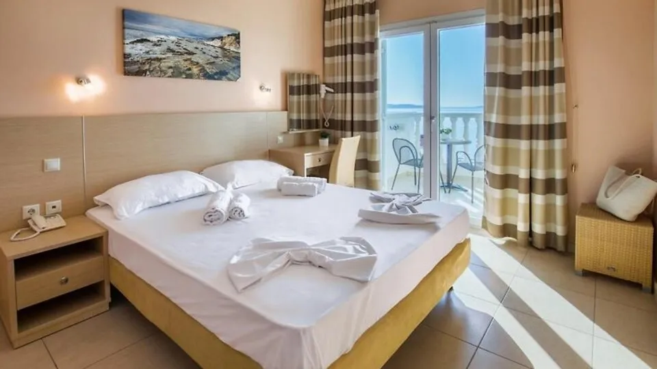 Hotel Antonios, Limenaria, Grčka — Standard Double Room Sea View