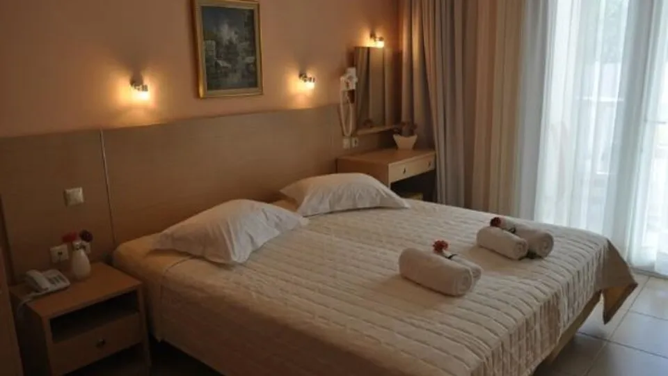 Hotel Antonios, Limenaria, Grčka — Standard Double Room Yard View
