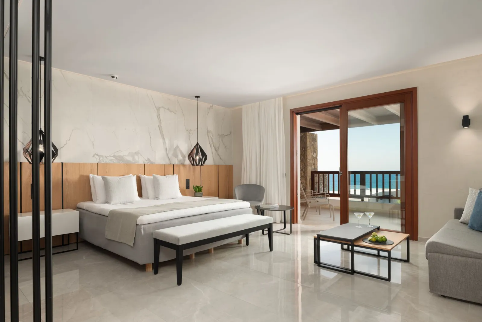 Ikaros Beach Luxury Resort & Spa Adults Only, Iraklion, Grčka — BUNGALOW DELUXE SEA VIEW