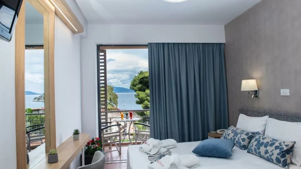 Apollon, Tolo, Grčka — Standard Room Sea View