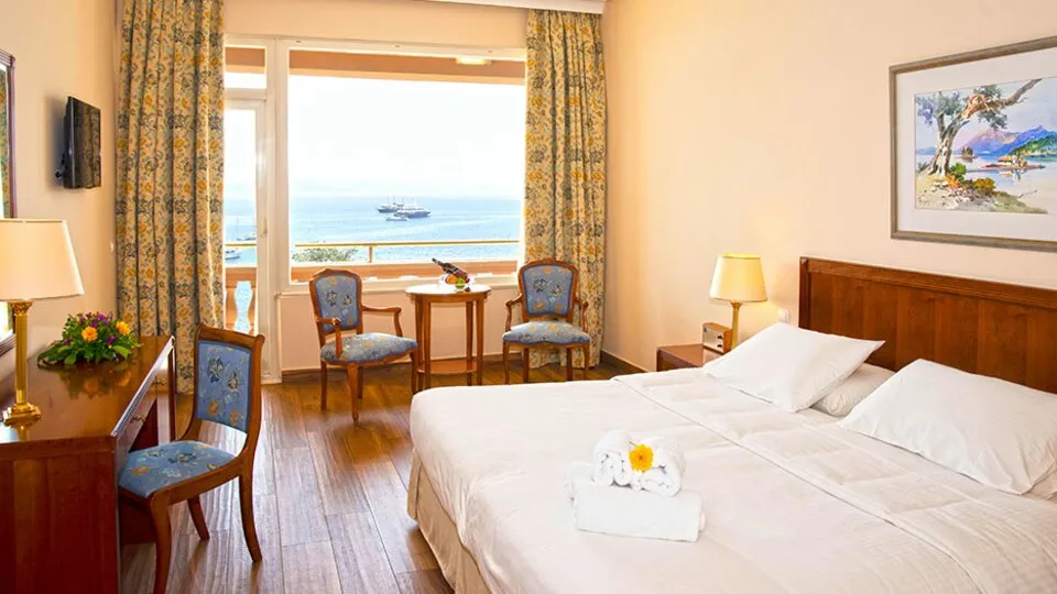 Corfu Palace, Grad Krf, Grčka — Superior room sea view