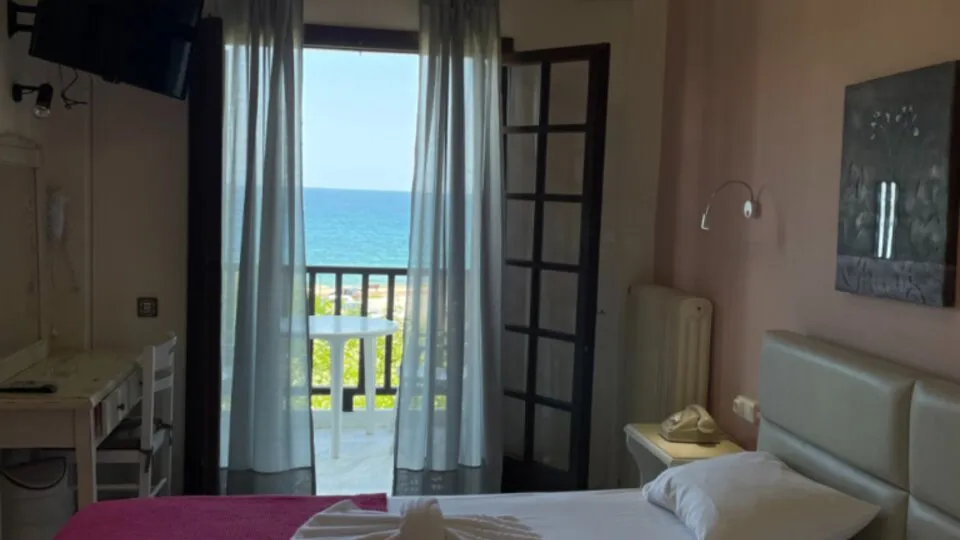Zefiros, Agios Joanis, Grčka — Standard Room Sea View