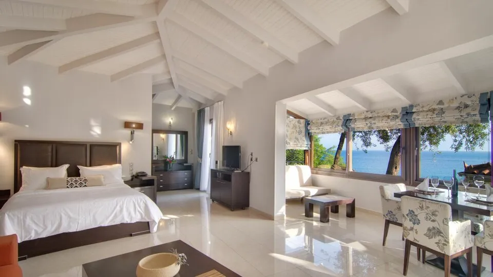 Valtos Beach, Valtos, Parga, Grčka — Junior Suite Sea View
