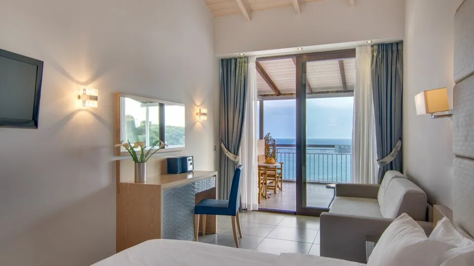 Valtos Beach, Valtos, Parga, Grčka — Superior room Sea View