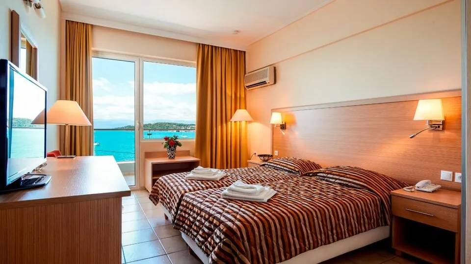 Nautica Bay, Porto Heli, Grčka — Standard Room Sea View