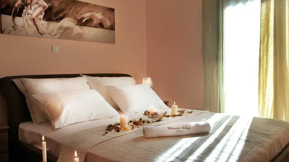 Kassandra Village Resort, Pefkohori, Grčka — Superior Two-Bedroom Apartment