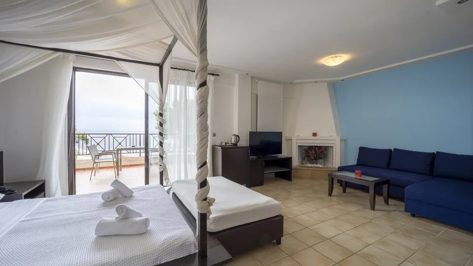 Elani Bay Resort, Siviri – Elani, Grčka — Junior Suite Sea View