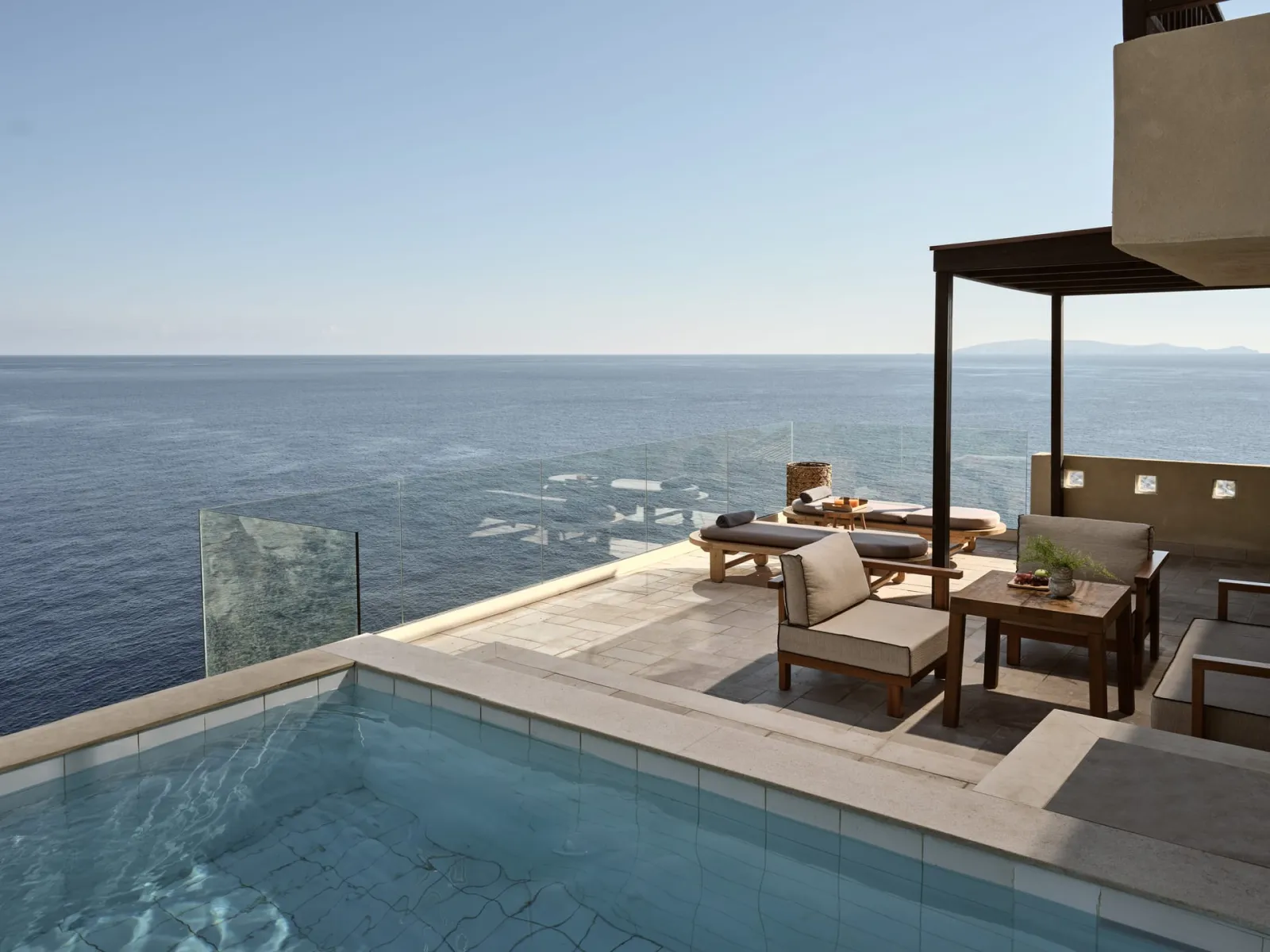 Seaside a Lifestyle Resort Adults Only, Ligaria, Grčka — LOFT SUITE PRIVATE POOL
