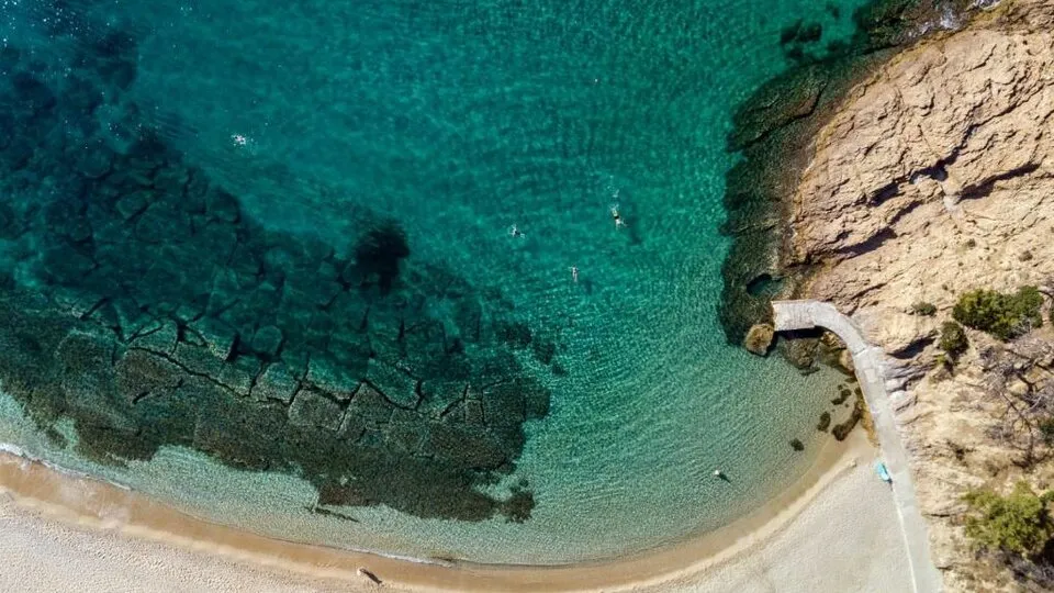 Green Bay Thassos, Tripiti, Grčka — fotografija 5