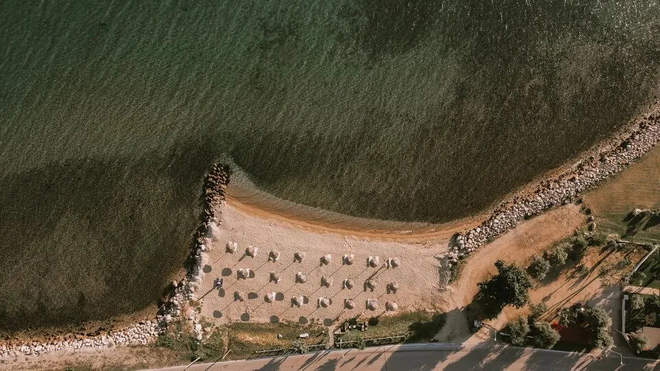 Calma Beach, Stavros, Grčka — fotografija 5