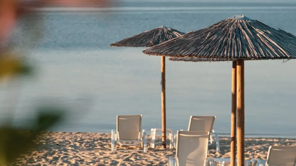 Calma Beach, Stavros, Grčka — fotografija 6