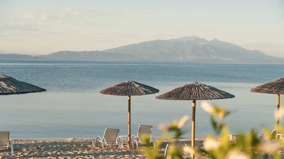 Calma Beach, Stavros, Grčka — fotografija 9