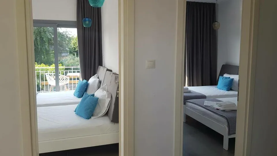 Agorastos Luxury Living, Platamon, Grčka — Deluxe Family Room with Twο-Bedrooms