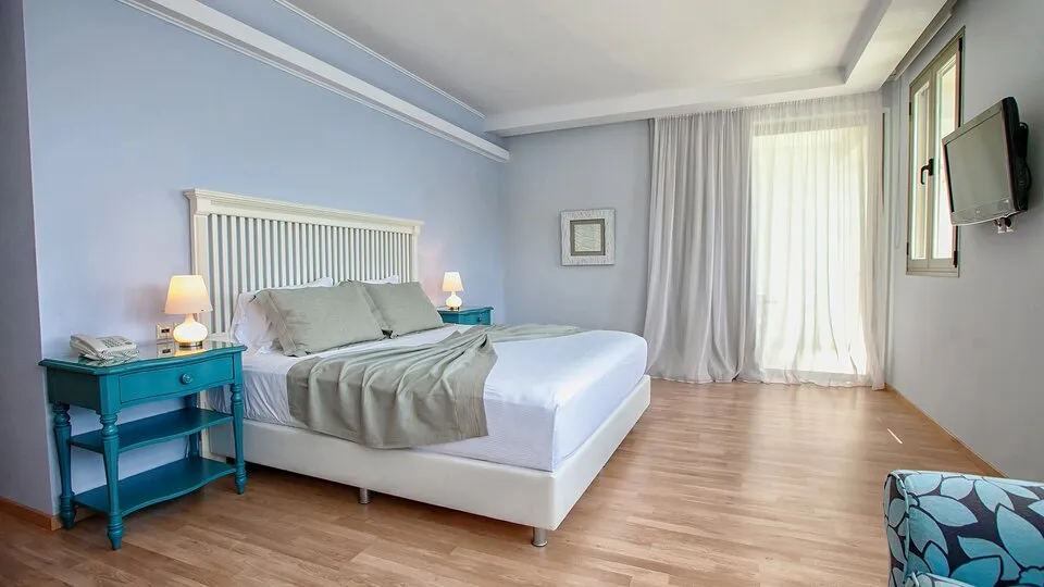 San Nicolas Resort, Mikros Jalos, Grčka — Deluxe Room Sea View