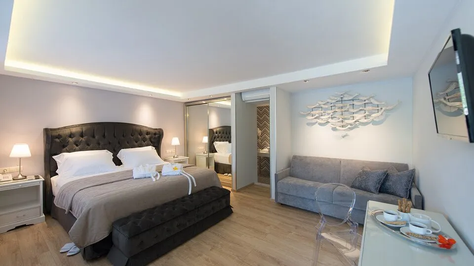 San Nicolas Resort, Mikros Jalos, Grčka — Nafsika Suites Sea View