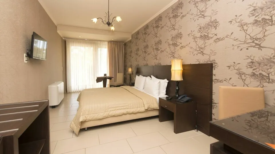OceanView Beach, Elaiohori, Grčka — Standard Room Garden View