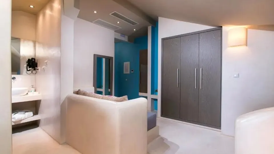 Thassos Ocean Beach, Skala Potamia, Grčka — Executive Room Pool View