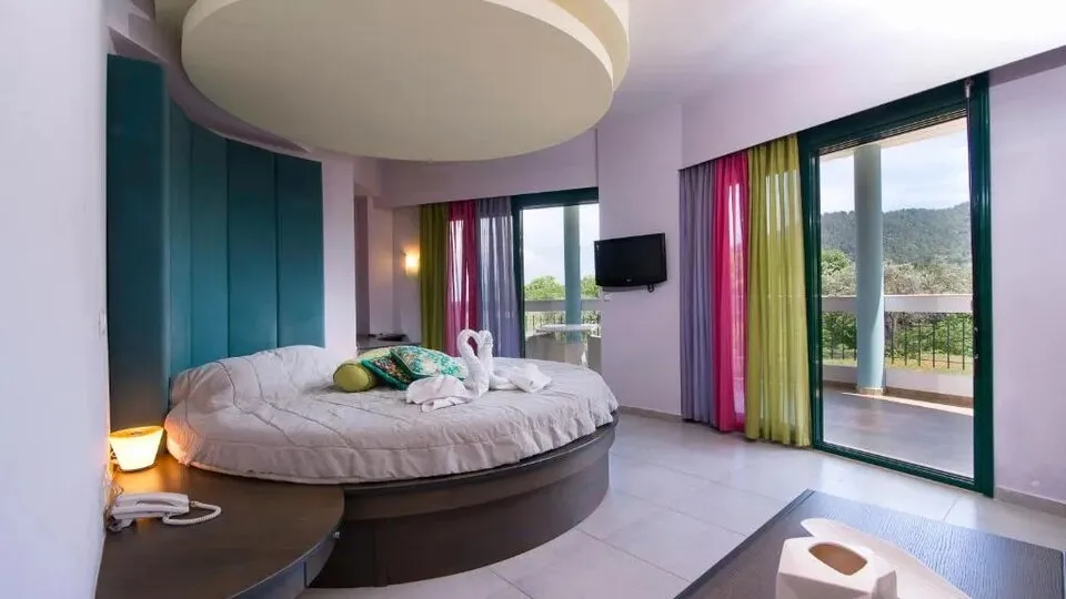 Thassos Ocean Beach, Skala Potamia, Grčka — Junior Suite Side Sea View