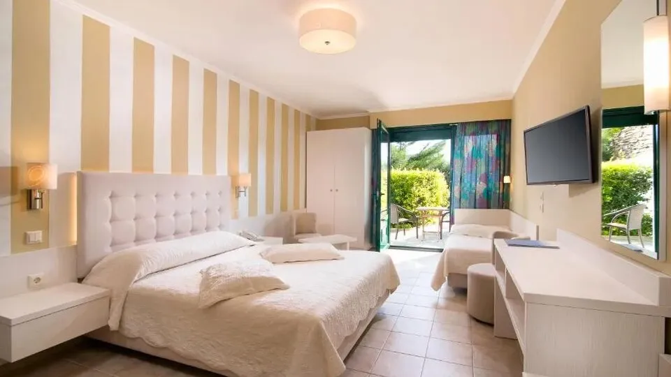 Thassos Ocean Beach, Skala Potamia, Grčka — Superior Double Room Ground Floor