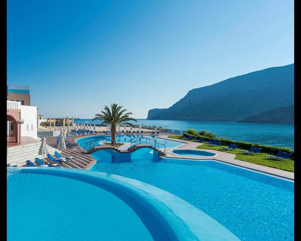 Fodele Beach and Waterpark Holiday Resort, Fodele, Grčka — plaža